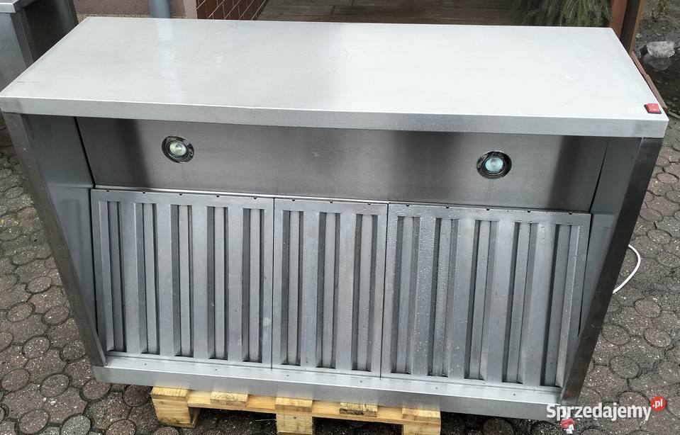 Okap skrzyniowy gastronomiczny 130x45x90