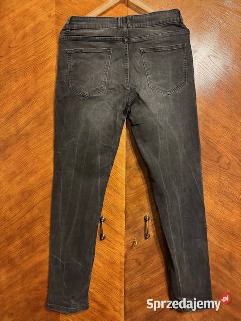 Jeansy męskie SM czarne Carry bawełna ze Rozmiar S Częstochowa