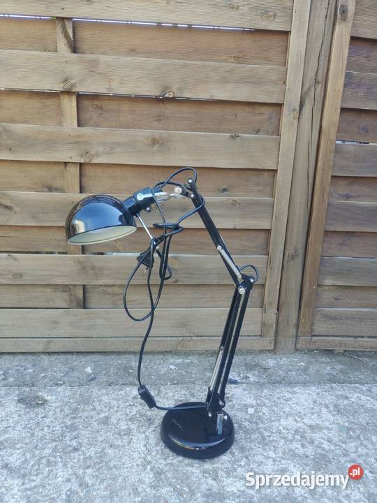 Lampa biurkowa IKEA Forsa czarna Dostępne 3 Lampy stołowe i nocne mazowieckie Warszawa
