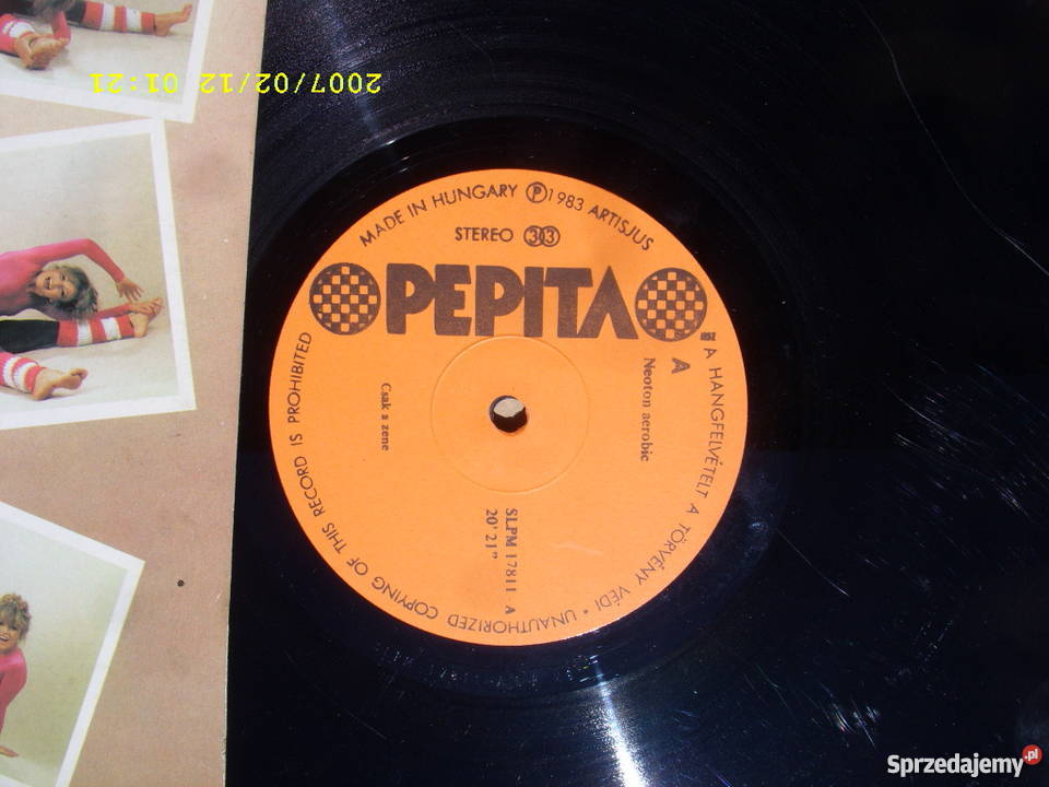 Pop LP NEOTON AEROBICCSAK A ZENE Wołów