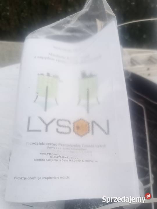 Sprzedam miodzarke nowa na trzy ramki nierdzewna Kozłów Biskupi