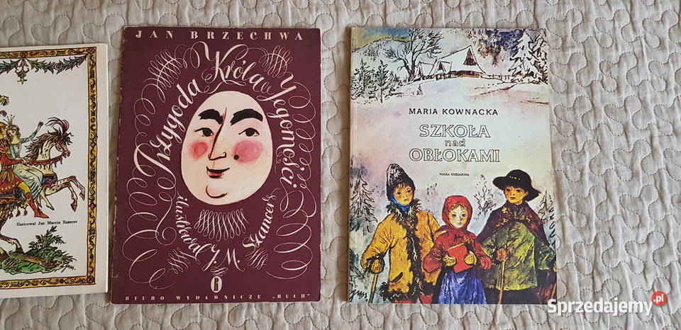 Książki bajki PRL ilustracje Szancer Warszawa sprzedam