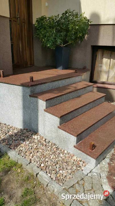 Schody granitowe Dom i Ogród podkarpackie Przemyśl sprzedam
