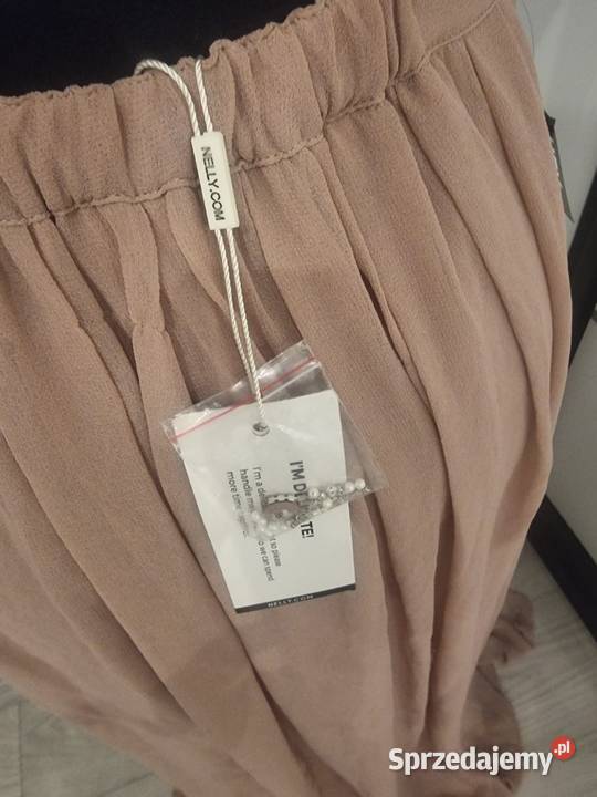 Suknia wieczorowa w kolorze brudnego różu NLY Rozmiar 38(M) Kraków