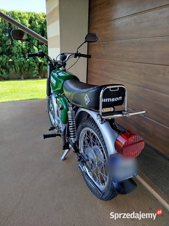 Simson S 51 1989 r łódzkie Pajęczno