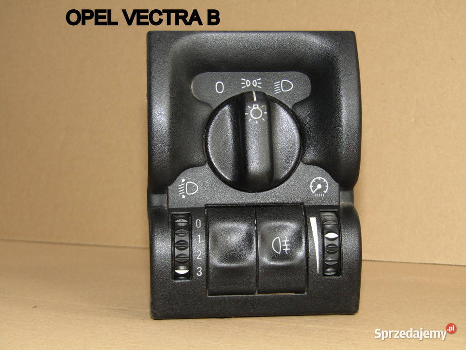 WŁACZNIK ŚWIATEŁ OPEL VECTRA B 90569813 Rok produkcji 1998 Mysłaków sprzedam