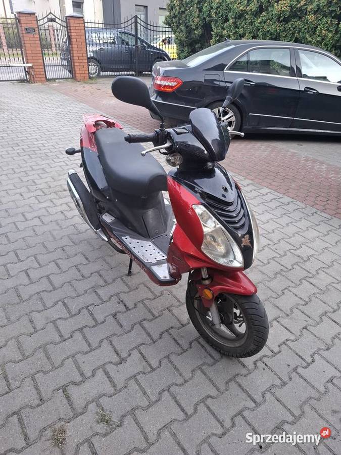 Skuter romet 503 serwisie zamiana na uszkodzony Rok produkcji 2008 Kielce
