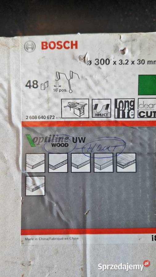 Tarcza Bosch 235 x 30 x 28 250 x 32 x 30