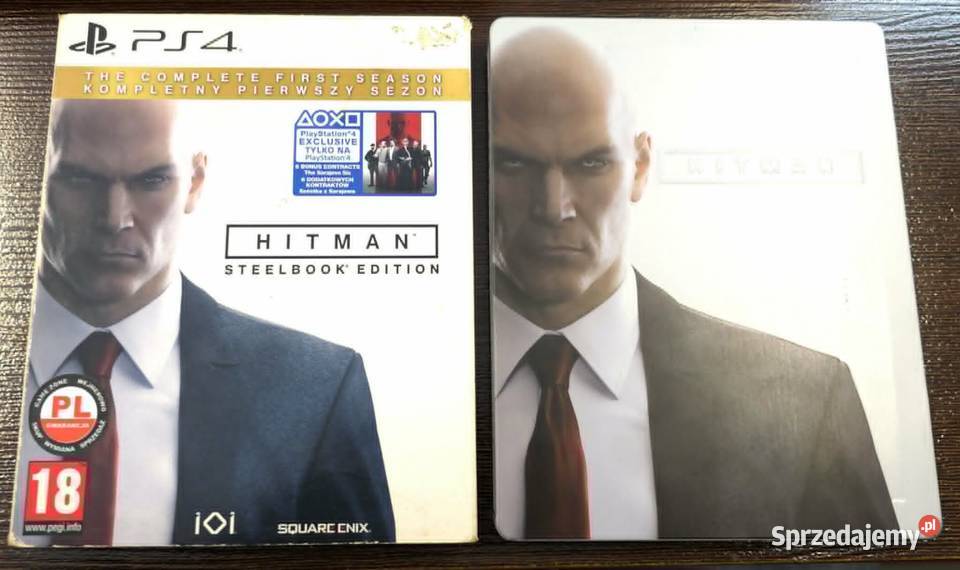 Gra Hitman Kompletny Pierwszy Sezon Steelbook 4 Gry na konsole sprzedam