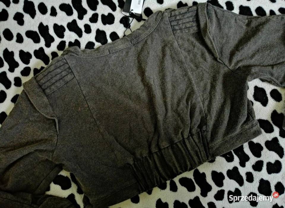 NOWA Z METKĄ Krótsza bluza crop top bluzka Rozmiar 34(XS) Leszno sprzedam