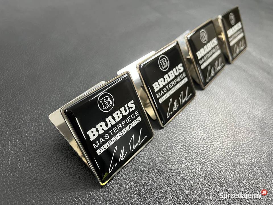 Logo emblemat fotele Mercedes Benz Brabus Chełm sprzedam