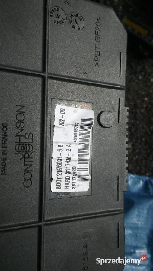 Citroen C4 06r moduł BSI 9661940480 lubuskie Strzelce Krajeńskie