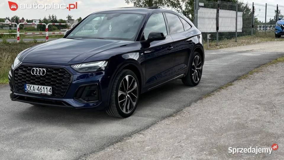 Audi Q5 Sportback Raty 20 hybryda 70 Sportback nieuszkodzony