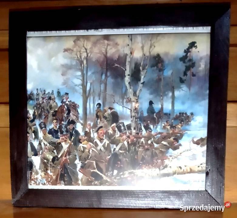 15 Obraz reprodukcja Olszynka Grochowska 1928 Warka