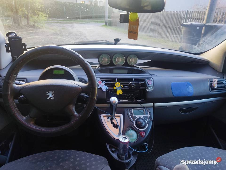 Peugeot 807 20 automat 2003r LPG STAG 8 osób radio Rybnik