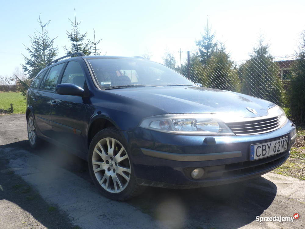 renault laguna kombi 2002 granat metalik 19 turb kupiony w Polsce Laguna Sicienko