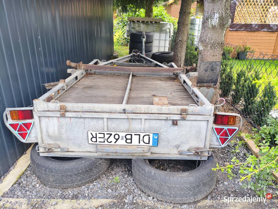 Przyczepka samochodowa towarowa 750 Lubań