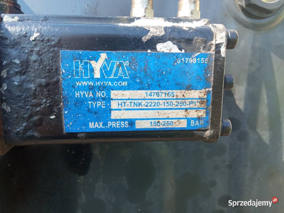 Hydraulika HYVA 2020 kompletna z olejem łódzkie
