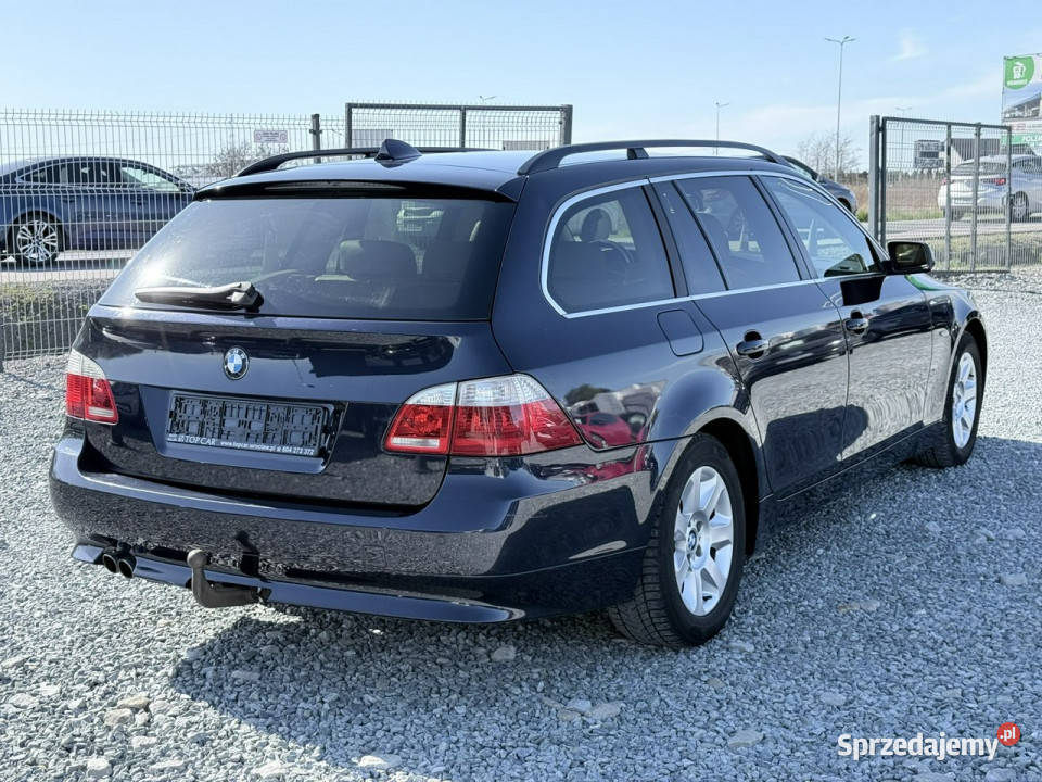 BMW 525 25D 177 2005r 204 skóry Nawigacja full 4/5 Wojkowice