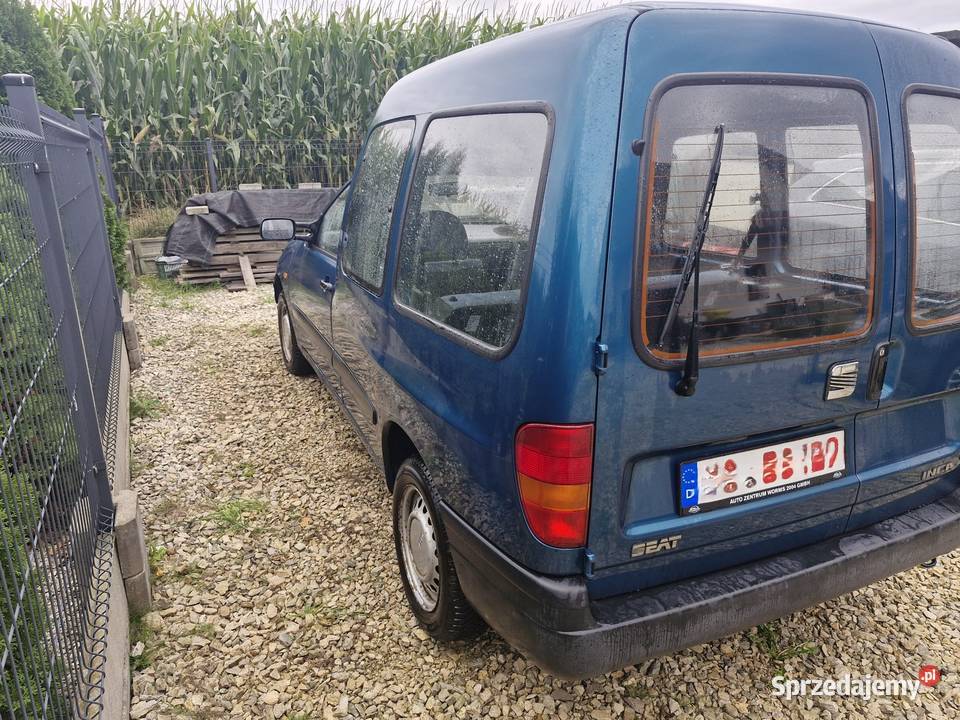 Seat Inca 14 benzyna z Niemiec I właściciel Inca śląskie