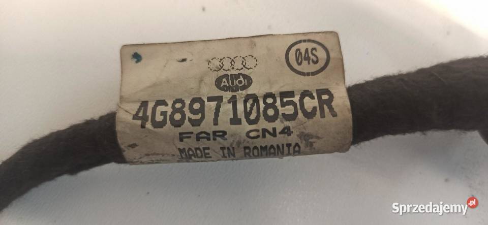 AUDI A7 4G WIĄZKA ZDERZAKA PDC TYŁ 4G8971085CR
