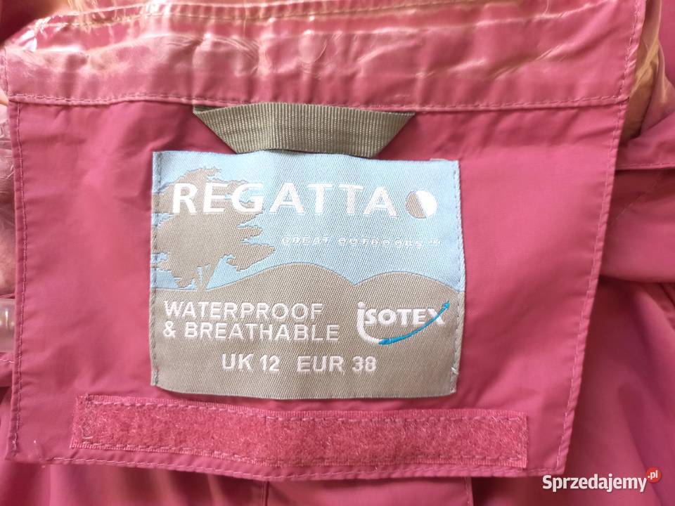 Kurtka wodoodporna 5000 wrzosowy kolor r 38 Białystok