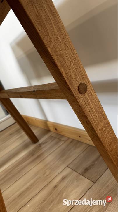 Dębowe biurko z szufladą 90cm Myślenice