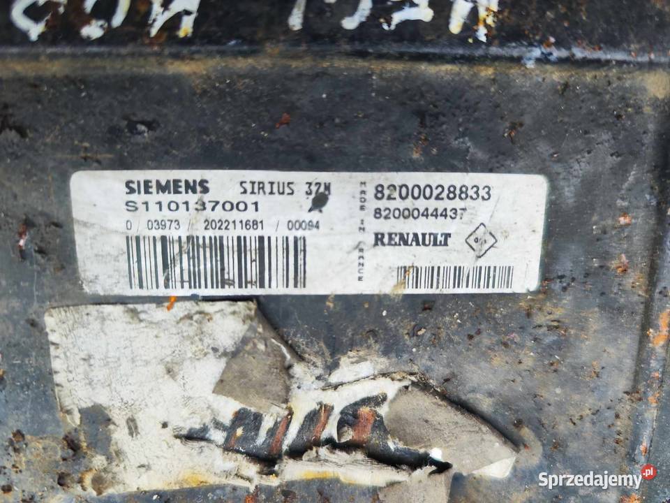 Renault Megane 16 Sterownik komputer silnika Bolków