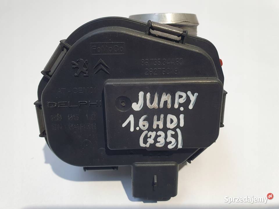 PRZEPUSTNICA Citroen Jumpy II 16 HDI 9673534480 Chełm sprzedam