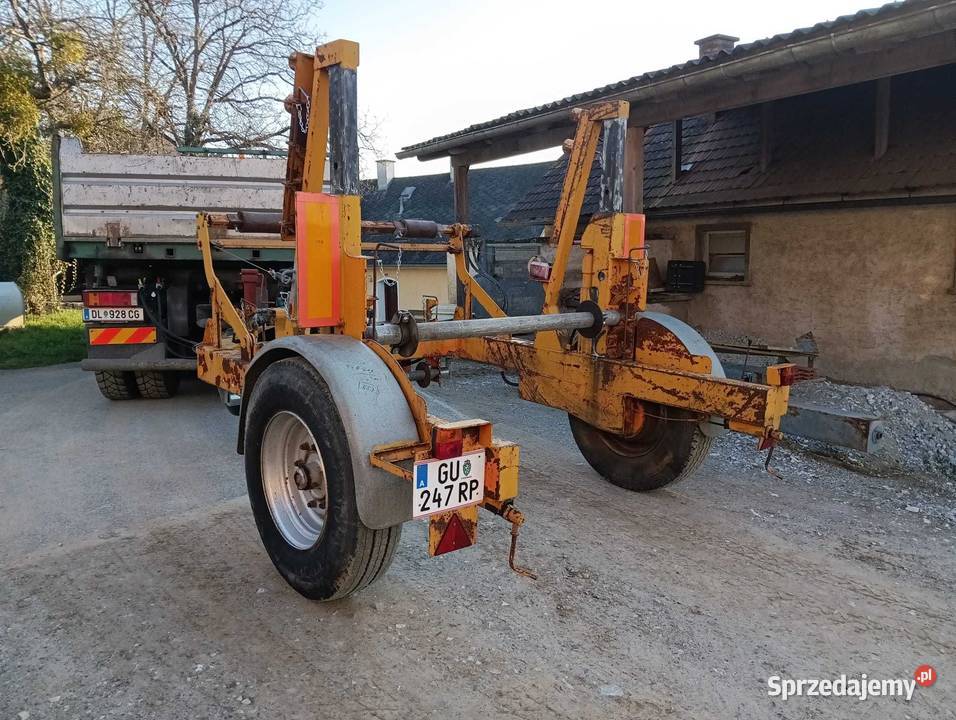 Przyczepa kablowa SANTER T6080 6 tonowa z Lubin