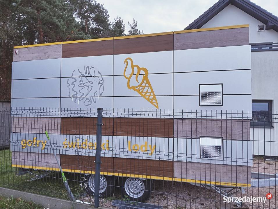 Przyczepa gastronomiczna do lodów Kielce