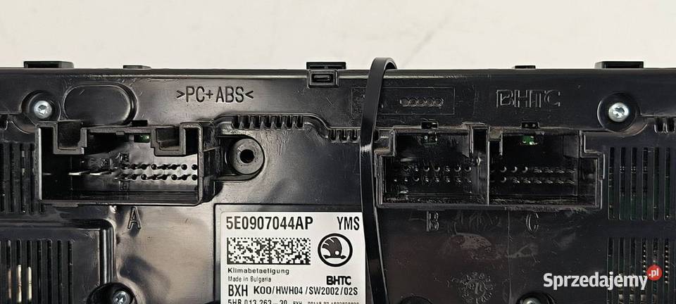 PANEL SKODA OCTAVIA III 5E0907044AP kujawsko-pomorskie Lipno