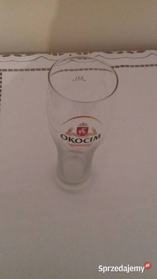 Szklanki wysokie do piwa Okocim do sprzedania Kraków