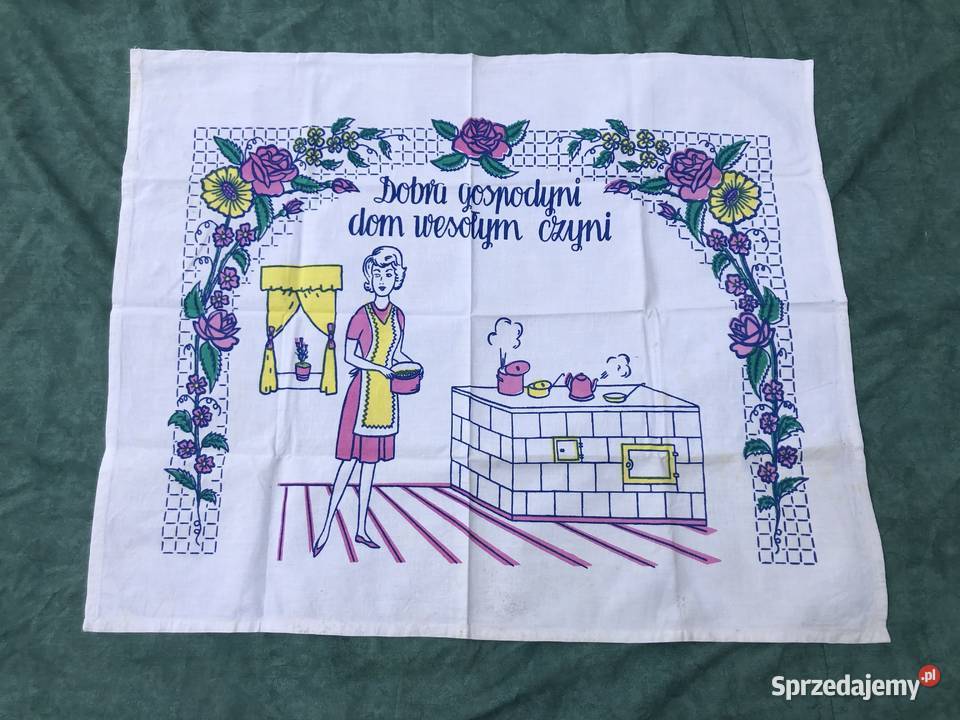 Makatka Dobra gospodyni dom wesołym czyni Łowicz