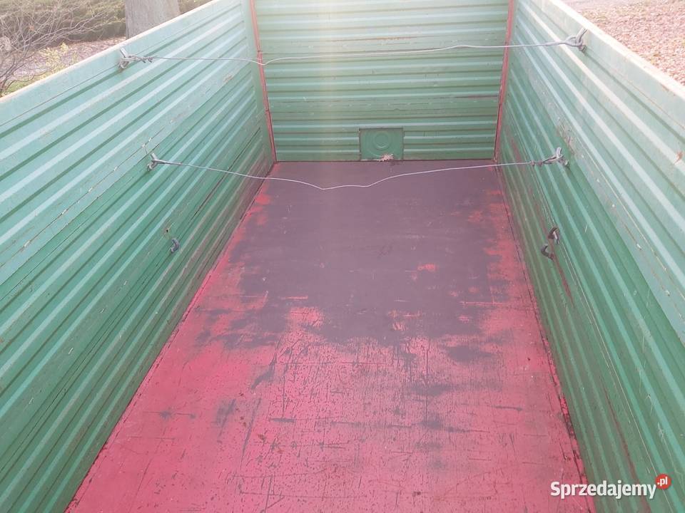 Przyczepa wywrotka tandem Praestbro T 105 nieuszkodzony kujawsko-pomorskie Jabłonowo Pomorskie sprzedam