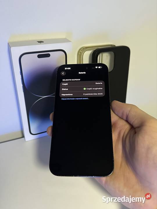 iPhone 14 Pro 128gb 100 Space Black Żary