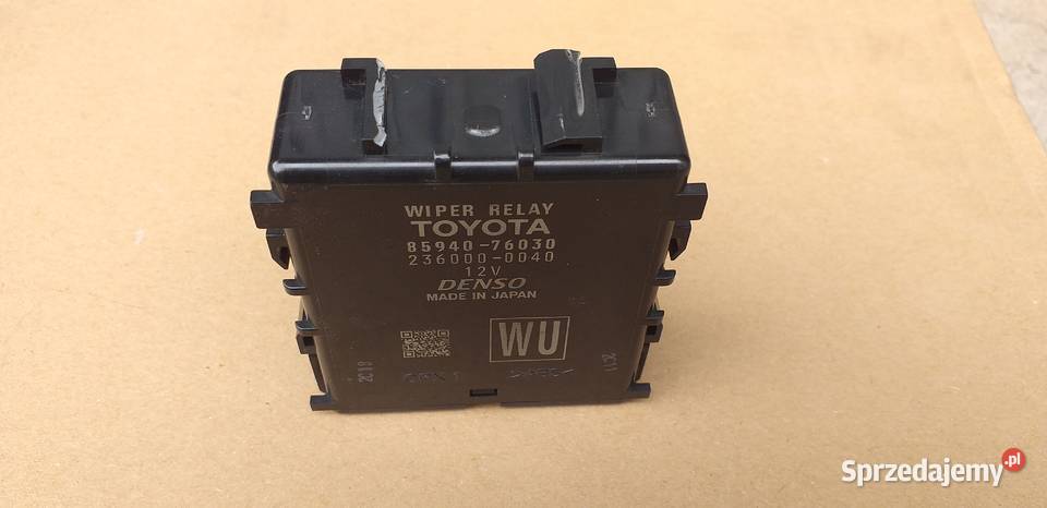 Moduł sterownik wycieraczek lexus ux250h Warszawa