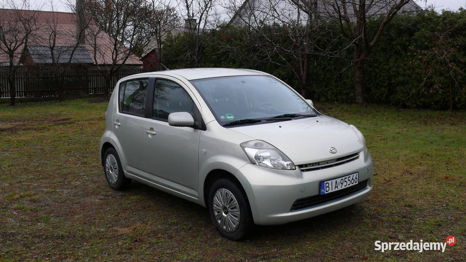 DAIHATSU SIRION 13 benzyna 2007r 167800km Sokółka sprzedam