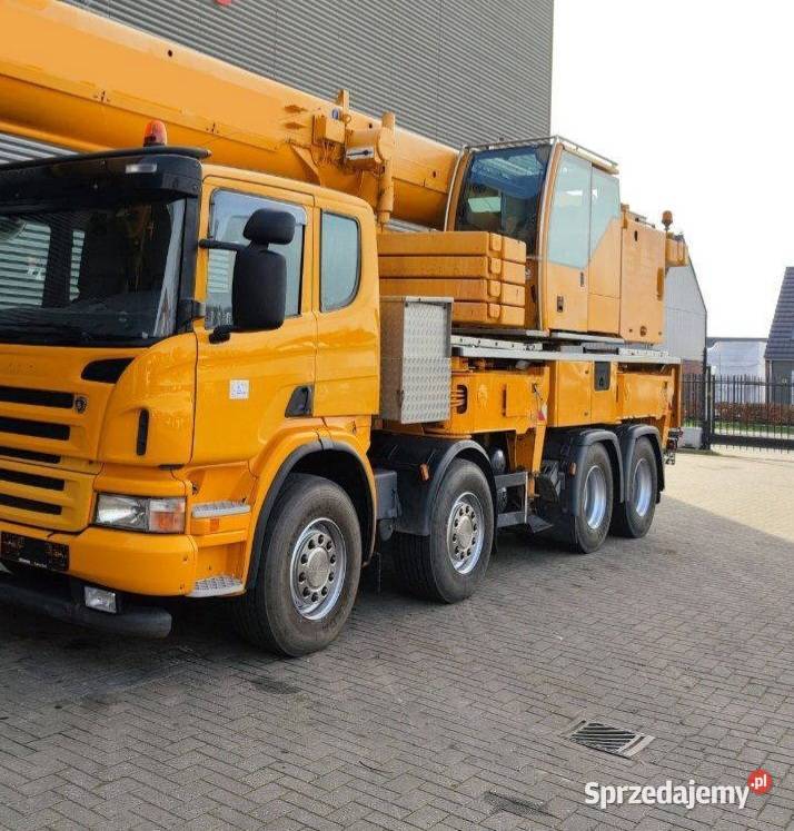 Scania dzwig samochodowy Lienhet