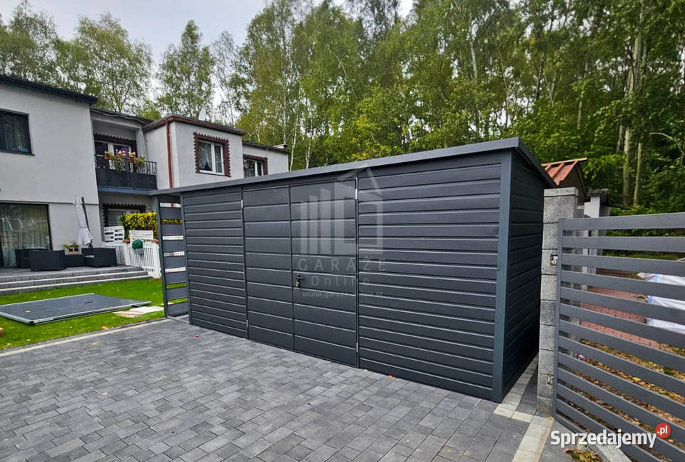 Schowek Domek Ogrodowy 5x2m wiata 08x2m Brama lubuskie Zielona Góra