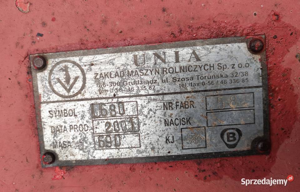 Zestaw uprawowo siewny Gostynin