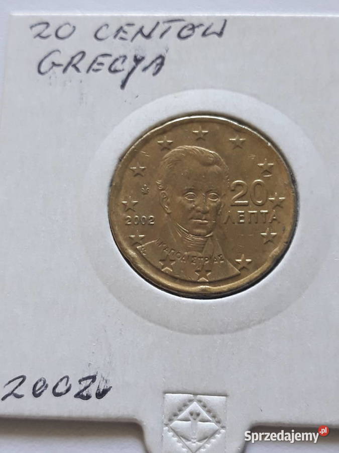 20 Eurocentów Grecja 20022009 r Numizmatyka Konin