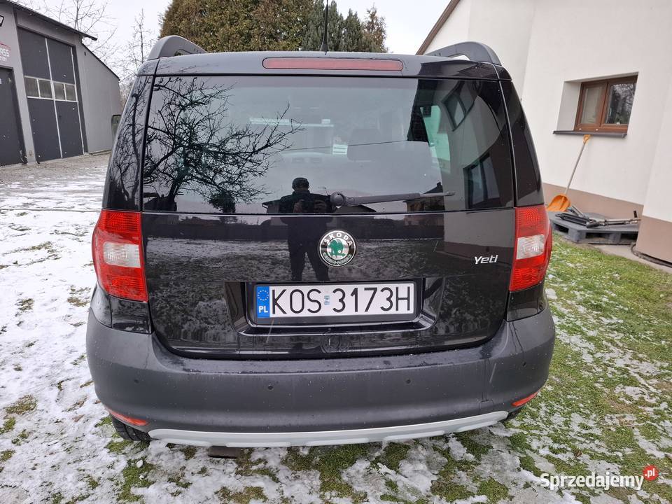 Skoda Yeti sprowadzona ze Szwecji niski przebieg benzyna Jawiszowice