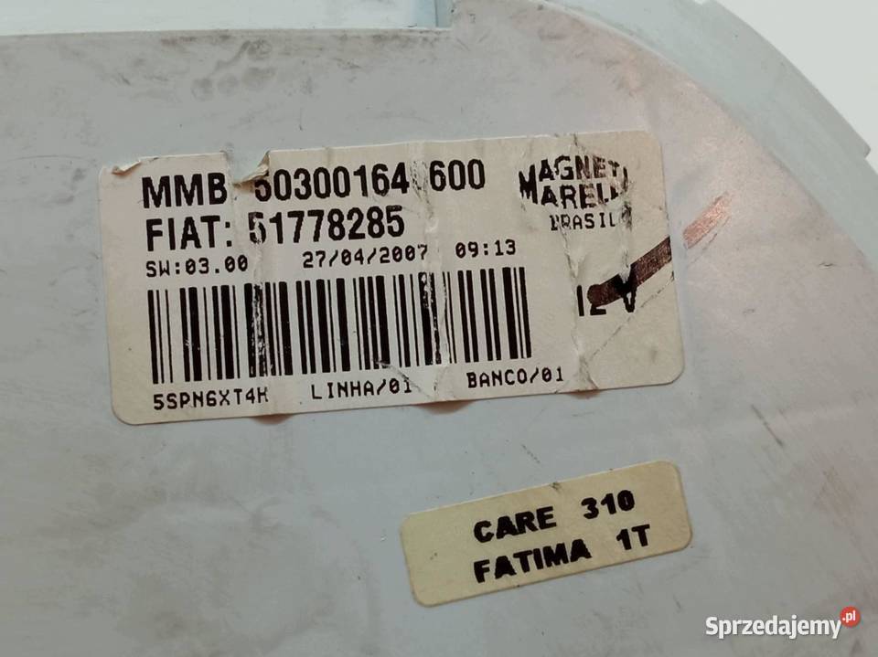 LICZNIK 51778285 14 B Fiat Linea I 2007