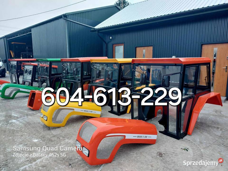 Kabina kabiny ciagnikowe c330 c360 mf t25 bizon Branica Suchowolska