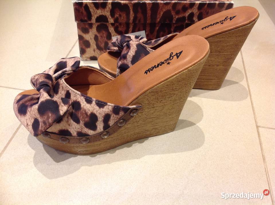 Klapki Damskie 4 Giveness 35 platforma NOWE lubuskie Nowa Sól sprzedam