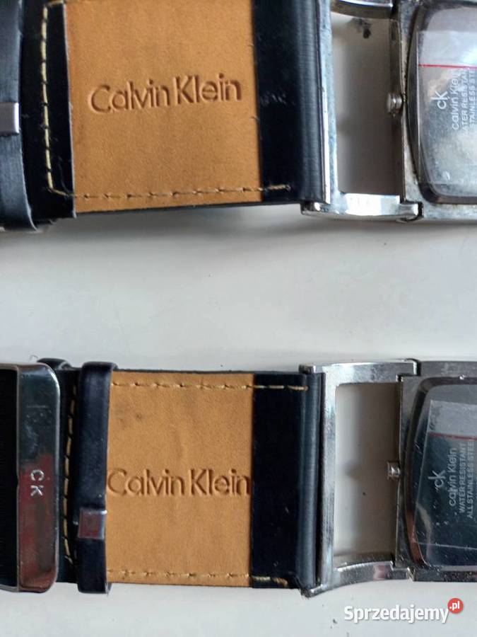 Sprzedam 2 zegarki Calvin Klein Pozostałe Malbork