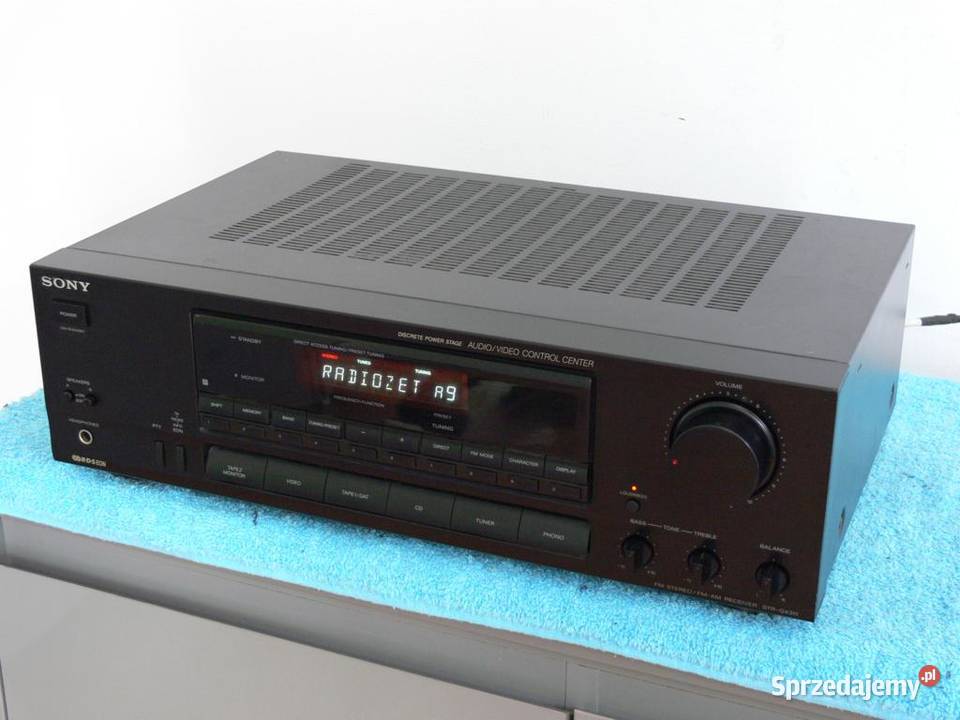 Amplituner Sony STR-GX311 RDS mocny i sprawny. WYSYŁKA Jasło ...