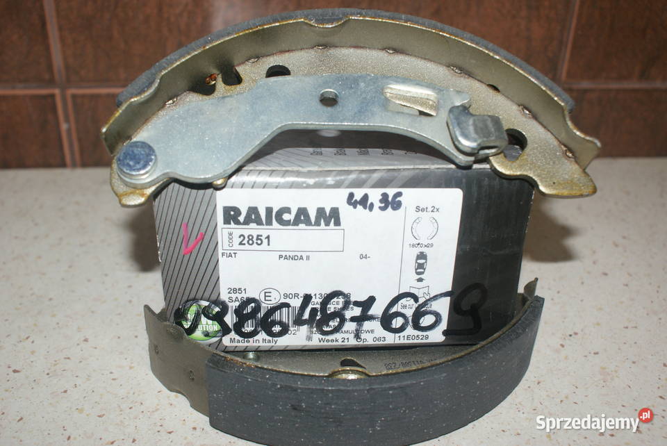 0 986 487 669 BOSCH SZCZĘKI HAMULC FIAT PANDA 03 Białobrzegi
