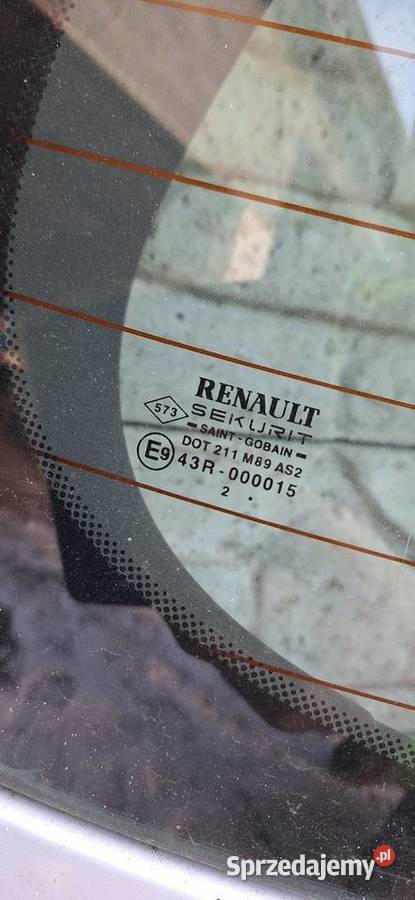 Klapa bagażnika kompletna Renault Megane II osobowe Klapy bagażnika Myszków sprzedam